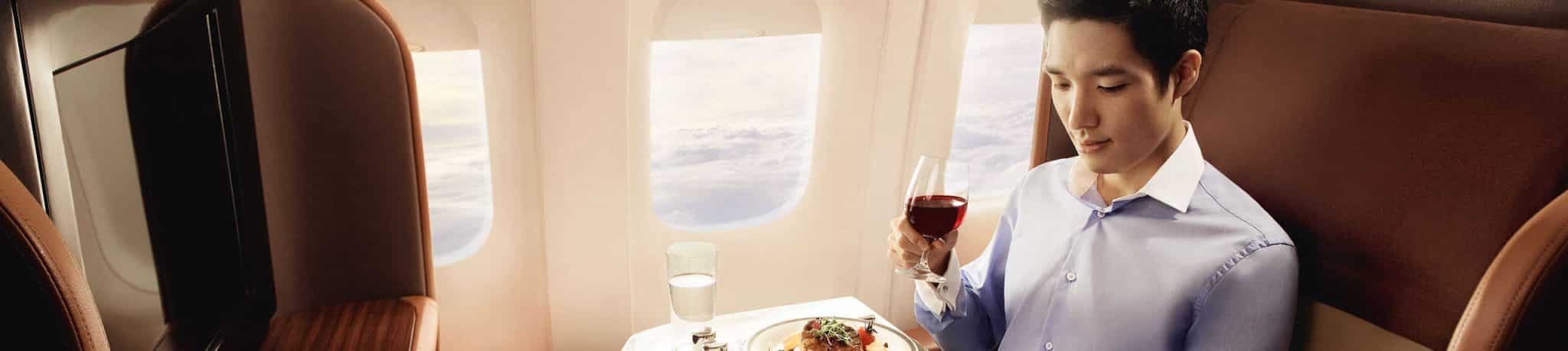 Difference between first class and business class