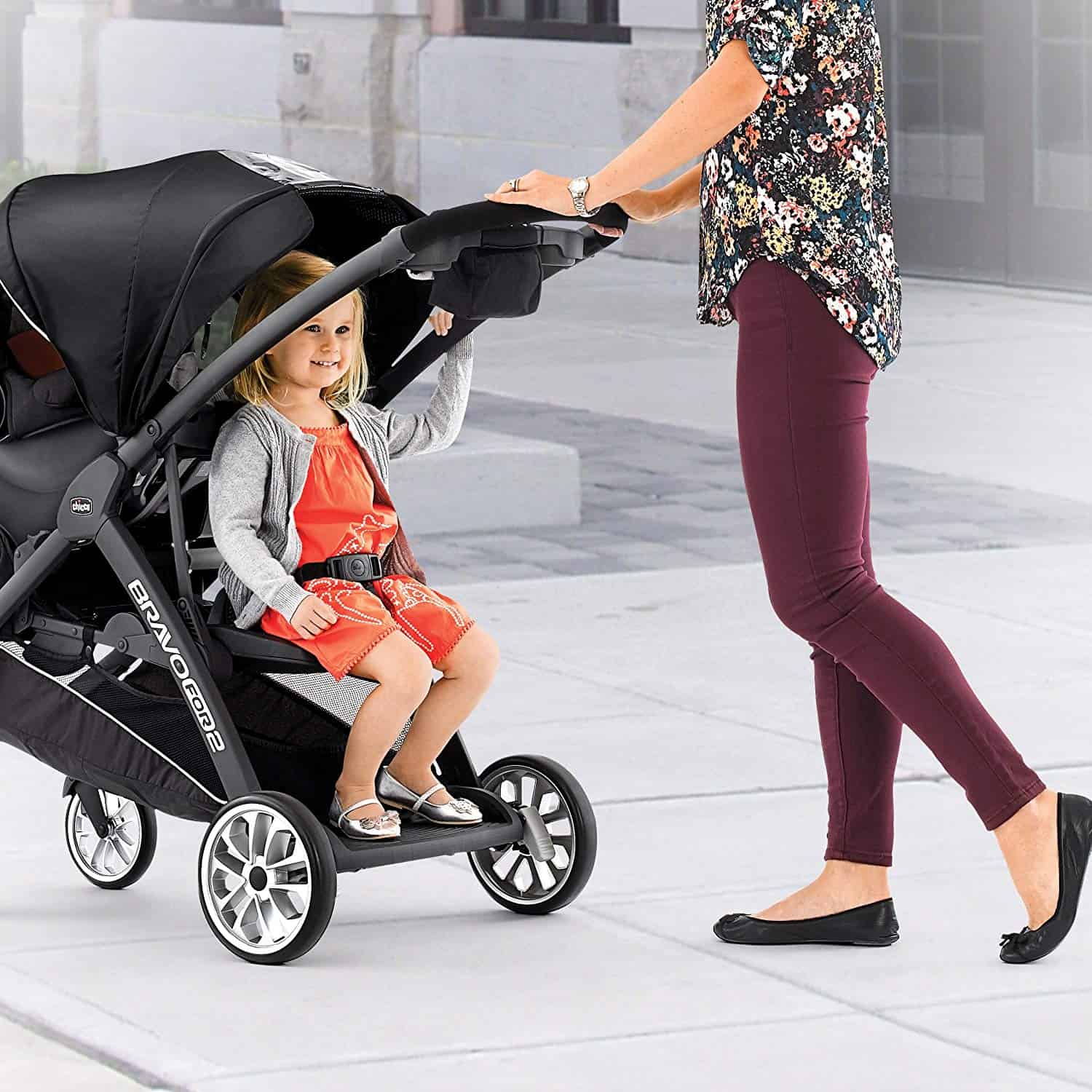 Deuxième Fixation du siège pour 2017 Baby Jogger City Select LUX Poussette avec adaptateurs