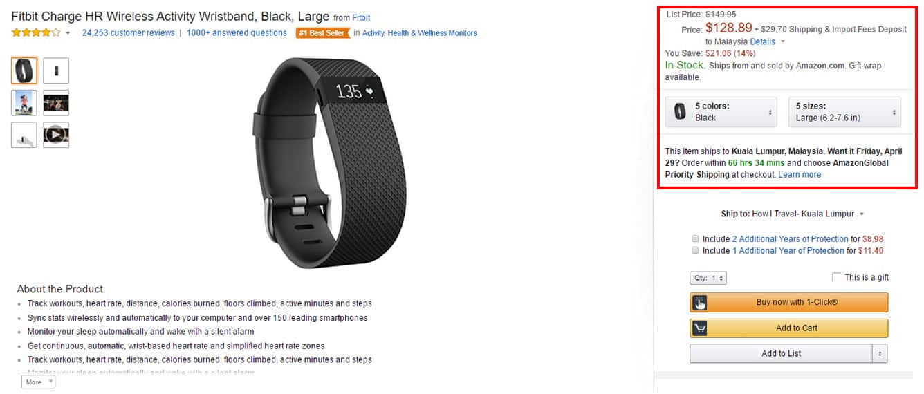 Amazon free shipping malaysia Amazon's Choice for