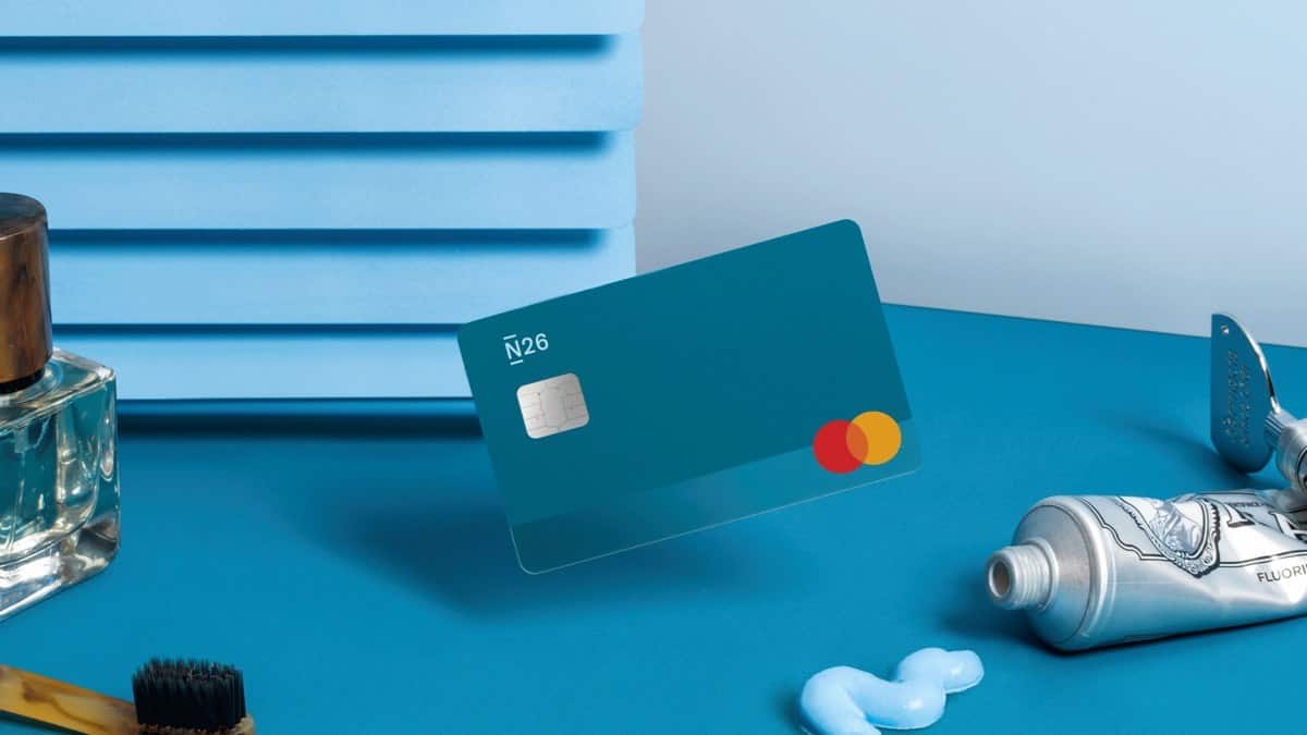 The N26 You card comes in five distinct colors: Aqua, Rhubarb, Sand, Ocean and Slate.
